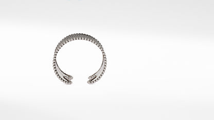 Sangeeta Boochra Silver Bangle