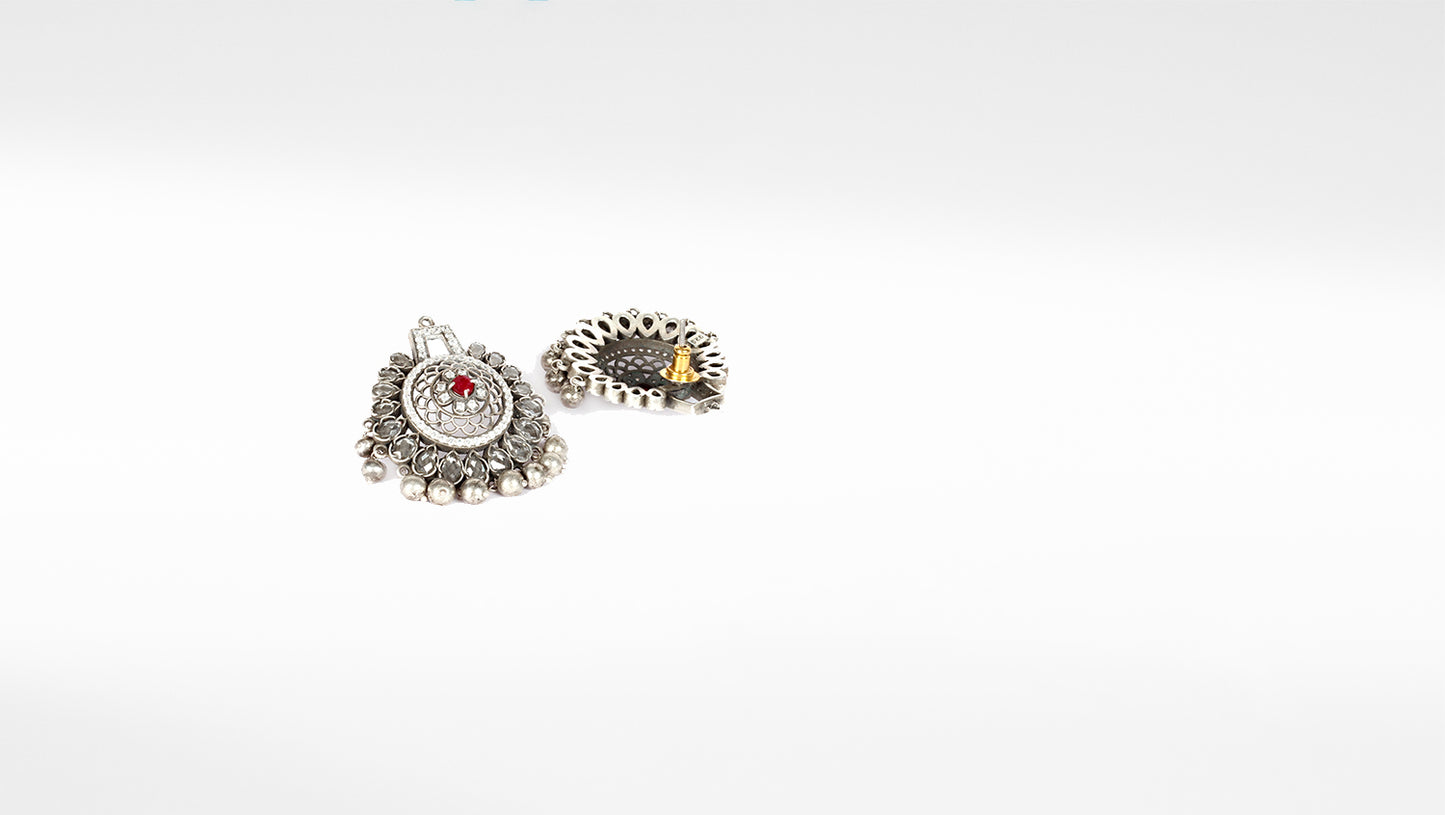 Sangeeta Boochra Silver Earrings