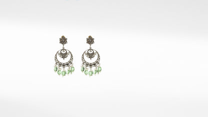 Sangeeta Boochra Silver Earrings