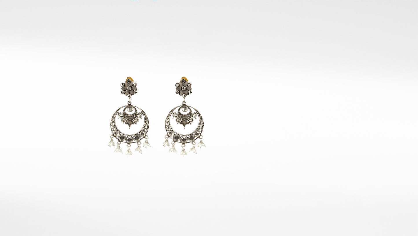 Sangeeta Boochra Silver Earrings