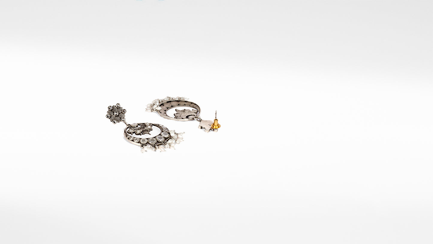 Sangeeta Boochra Silver Earrings