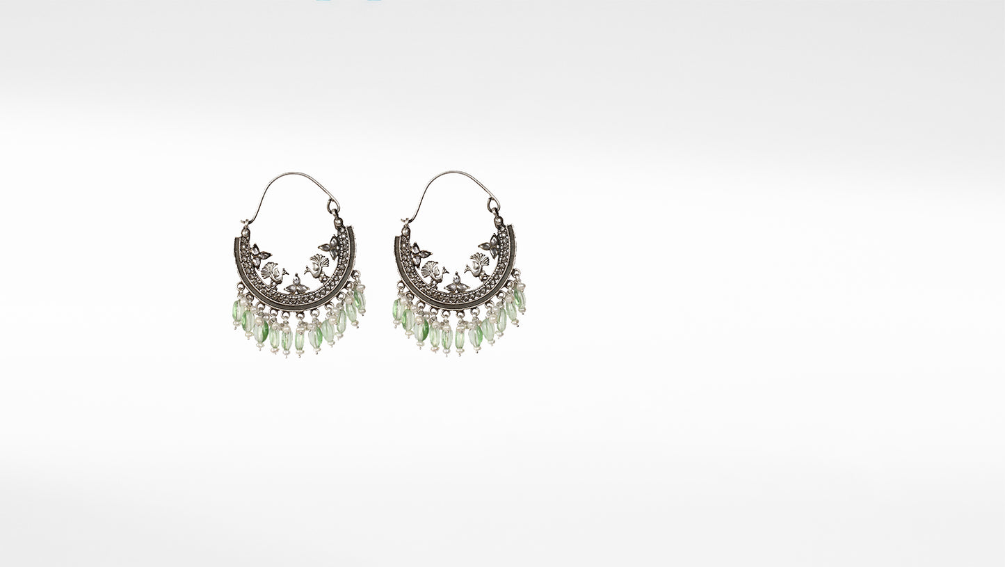 Sangeeta Boochra Silver Earrings