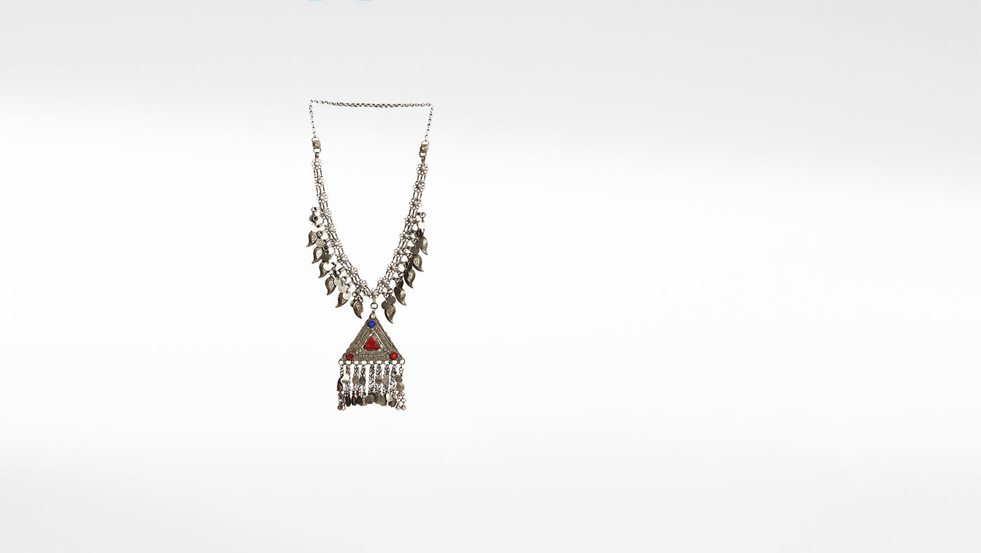 Sangeeta Boochra Silver Necklace