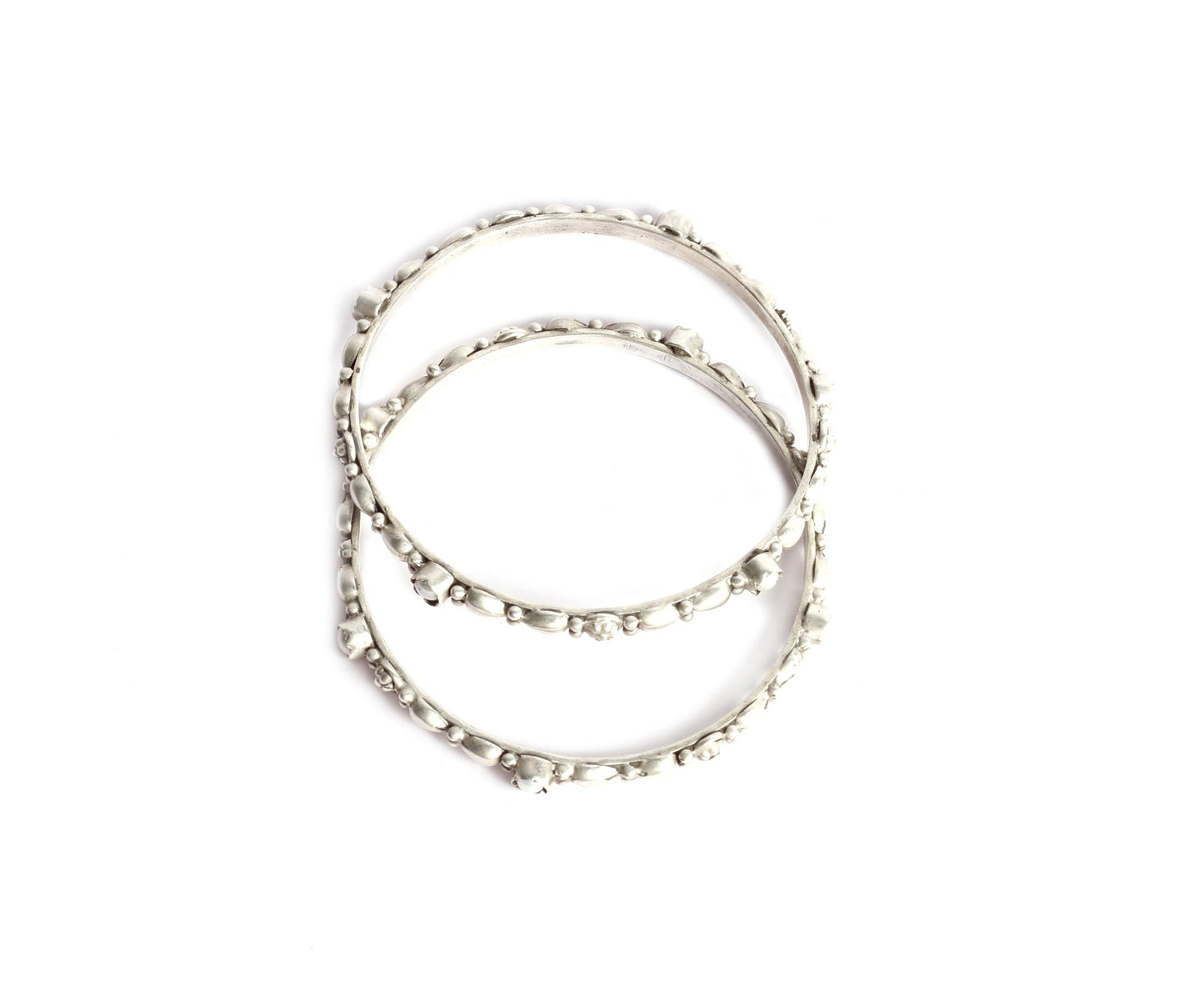 Sangeeta Boochra Silver Bangle-Bangles-Sangeeta Boochra