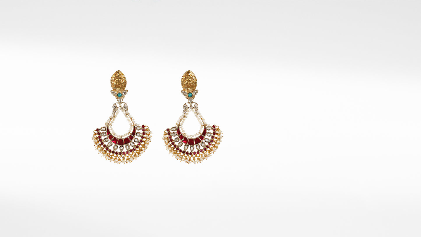 Sangeeta Boochra Silver Earrings