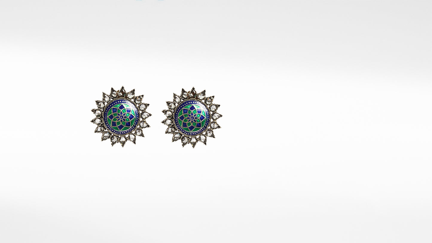 Sangeeta Boochra Silver Earrings