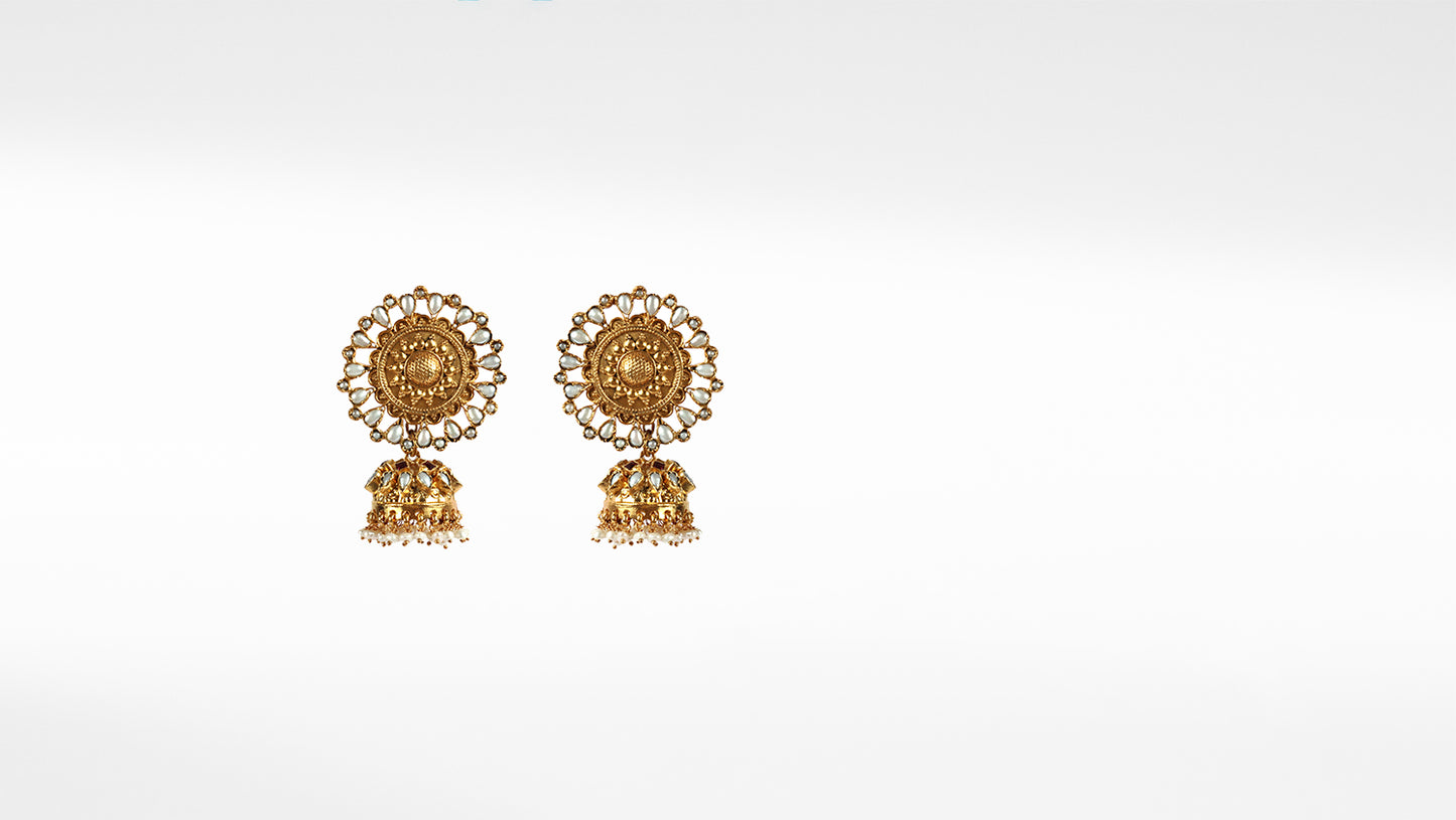 Sangeeta Boochra Silver Earrings