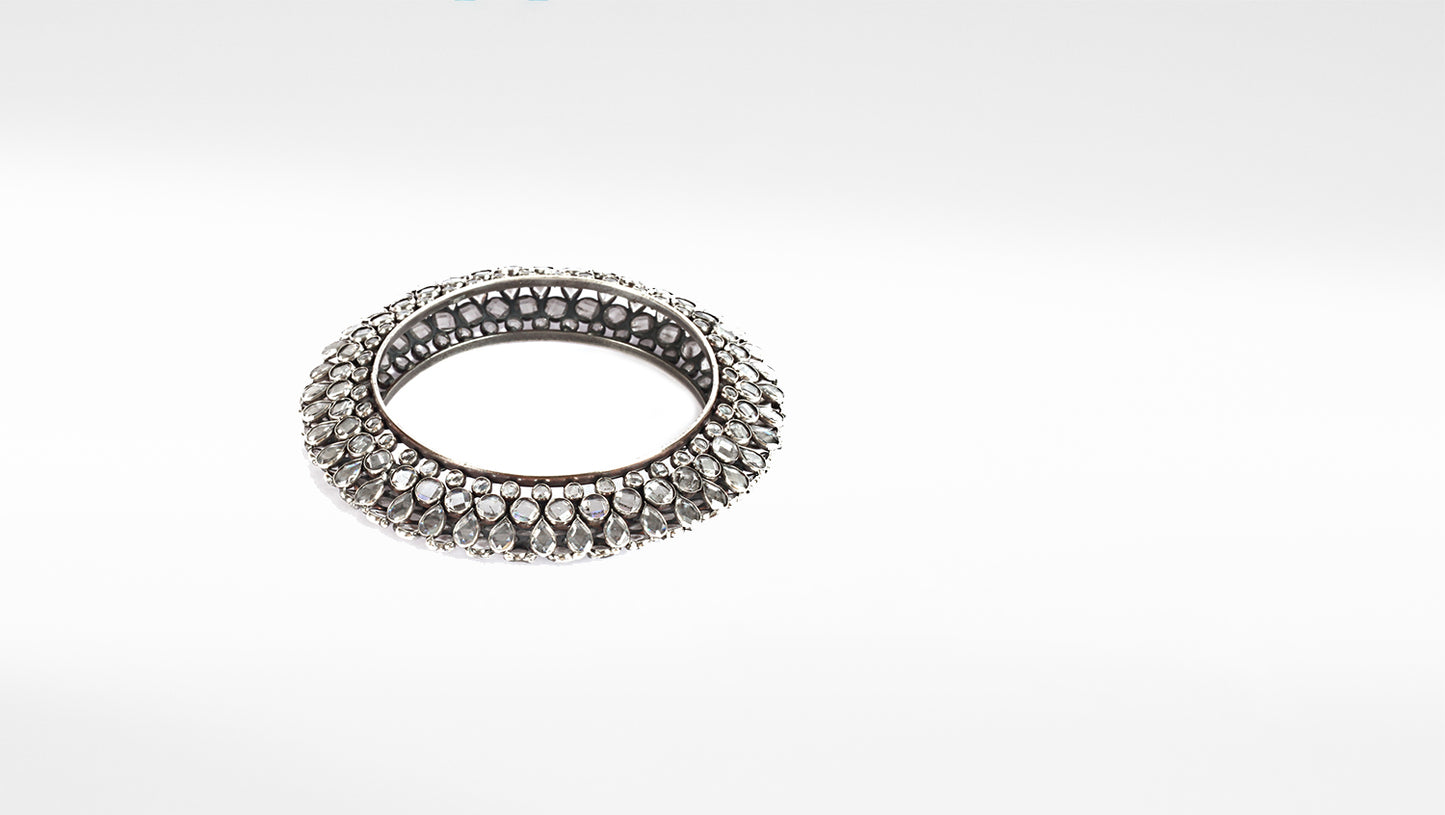 Sangeeta Boochra Silver Bangle