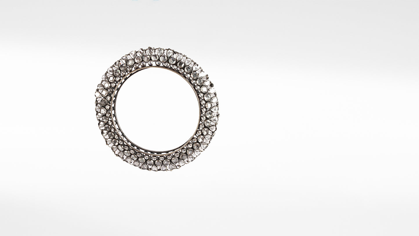 Sangeeta Boochra Silver Bangle