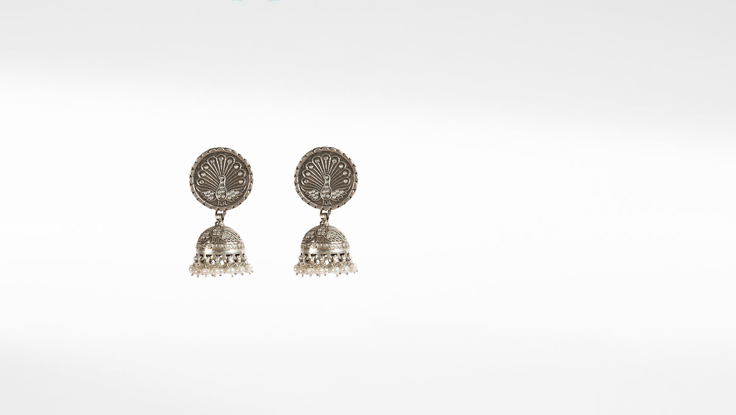 Sangeeta Boochra Silver Earrings