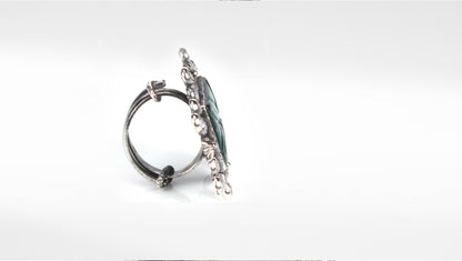 Silver Nadine Ring