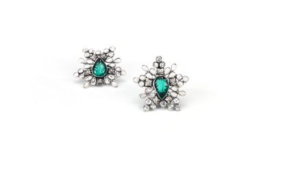 Sangeeta Boochra Silver Earrings-Earrings-Sangeeta Boochra