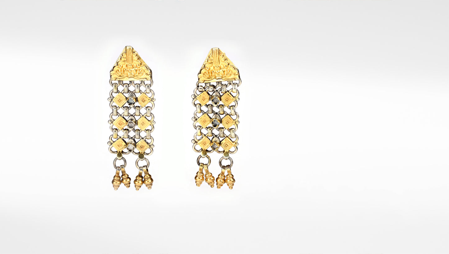 Sangeeta Boochra Silver Earrings