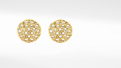 Sangeeta Boochra Gold Plated Earrings