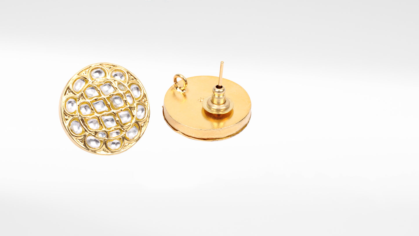 Sangeeta Boochra Gold Plated Earrings