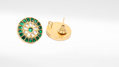 Sangeeta Boochra Gold Plated Earrings