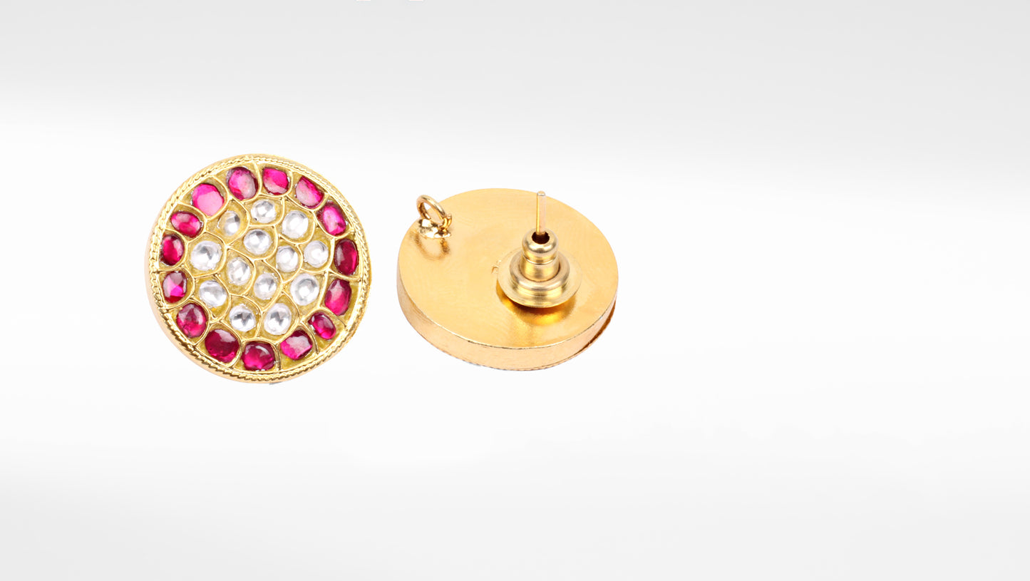 Sangeeta Boochra Gold Plated Earrings