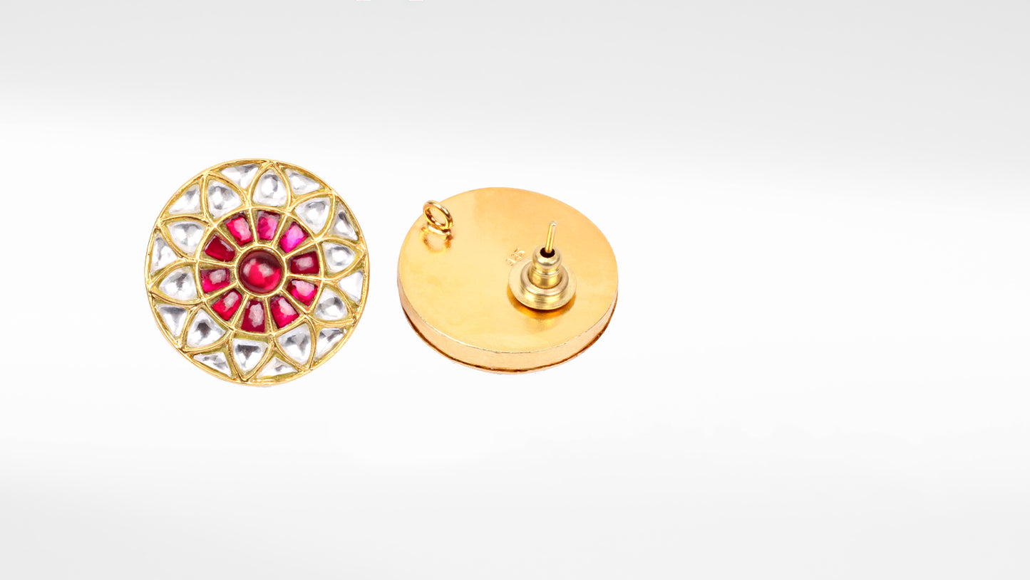 Sangeeta Boochra Gold Plated Earrings