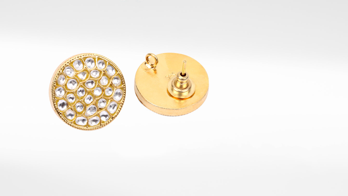 Sangeeta Boochra Gold Plated Earrings