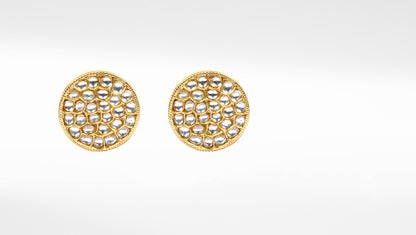 Sangeeta Boochra Gold Plated Earrings