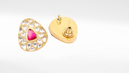 Sangeeta Boochra Gold Plated Earrings