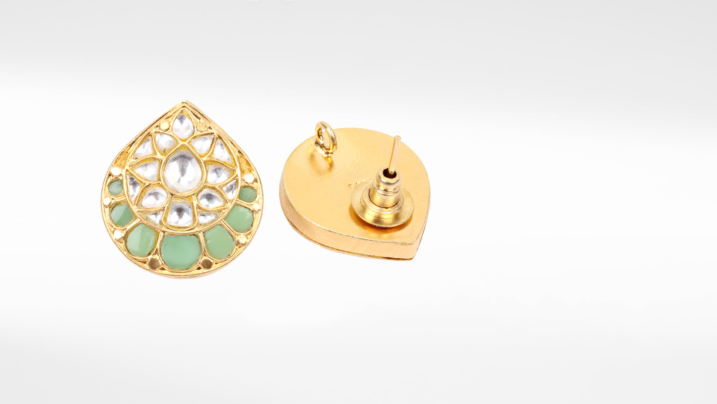 Sangeeta Boochra Gold Plated Earrings