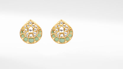 Sangeeta Boochra Gold Plated Earrings