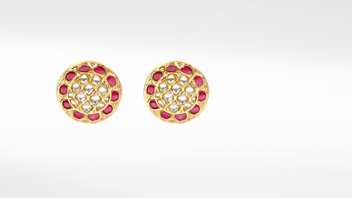 Sangeeta Boochra Gold Plated Earrings