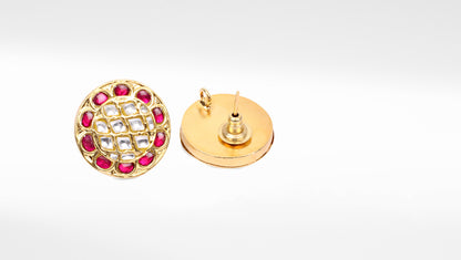 Sangeeta Boochra Gold Plated Earrings