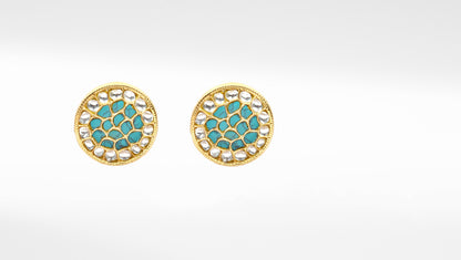 Sangeeta Boochra Gold Plated Earrings