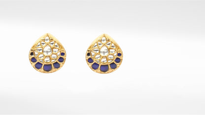 Sangeeta Boochra Gold Plated Earrings