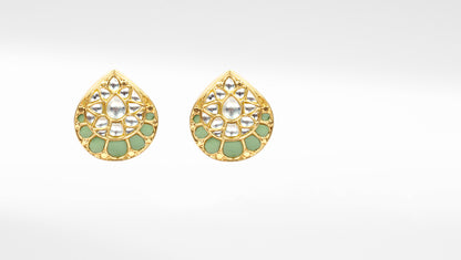 Sangeeta Boochra Gold Plated Earrings