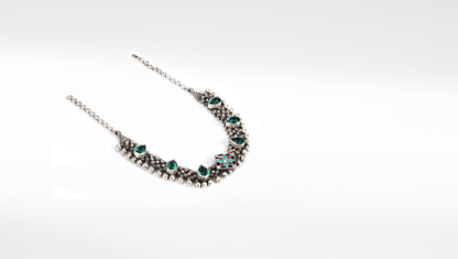 Sangeeta Boochra Silver Necklace