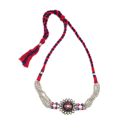 Sangeeta Boochra Silver Choker-Choker-Sangeeta Boochra