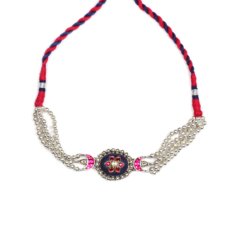 Sangeeta Boochra Silver Choker-Choker-Sangeeta Boochra