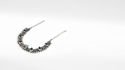 Sangeeta Boochra Silver Necklace