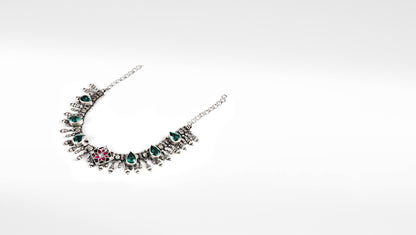 Sangeeta Boochra Silver Necklace