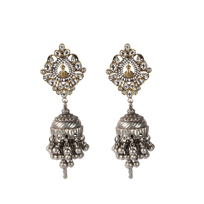 Sangeeta Boochra Silver Earrings-Earrings-Sangeeta Boochra