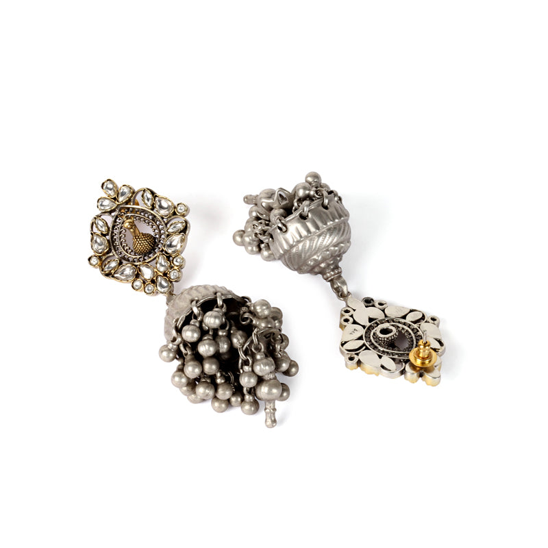 Sangeeta Boochra Silver Earrings-Earrings-Sangeeta Boochra