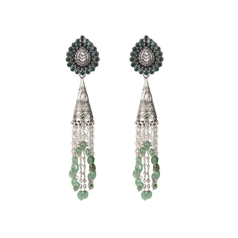 Sangeeta Boochra Silver Earrings-Earrings-Sangeeta Boochra