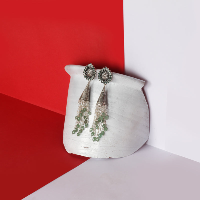 Sangeeta Boochra Silver Earrings-Earrings-Sangeeta Boochra