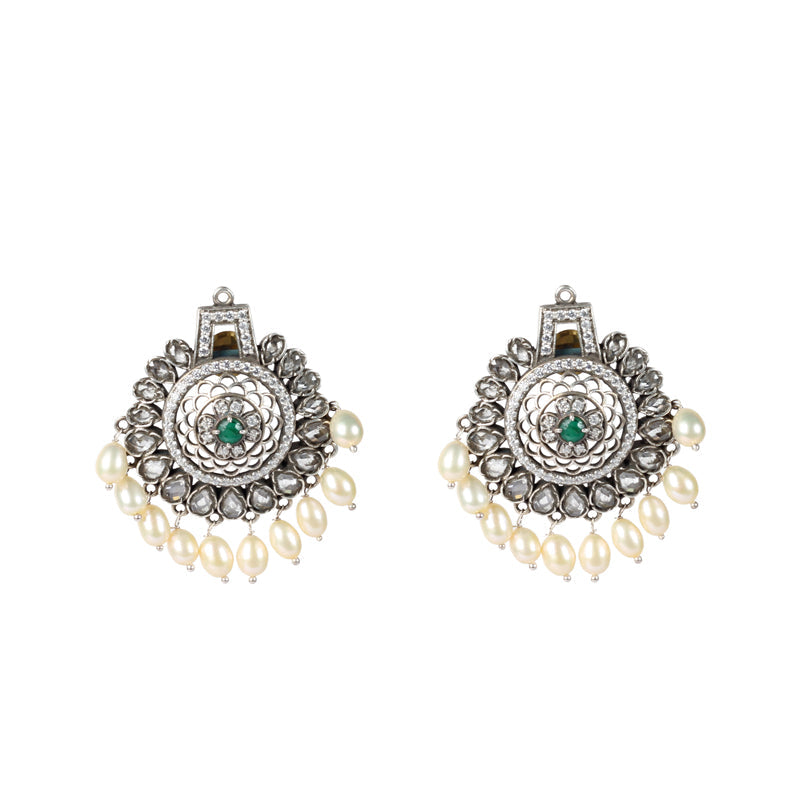 Sangeeta Boochra Silver Earrings-Earrings-Sangeeta Boochra