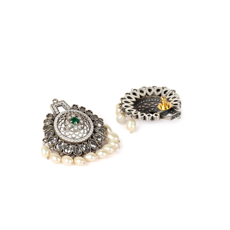 Sangeeta Boochra Silver Earrings-Earrings-Sangeeta Boochra