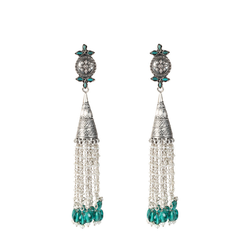 Sangeeta Boochra Silver Earrings-Earrings-Sangeeta Boochra