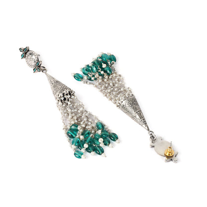 Sangeeta Boochra Silver Earrings-Earrings-Sangeeta Boochra