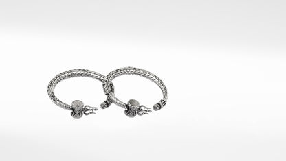 Sangeeta Boochra Tribal Silver Bracelets