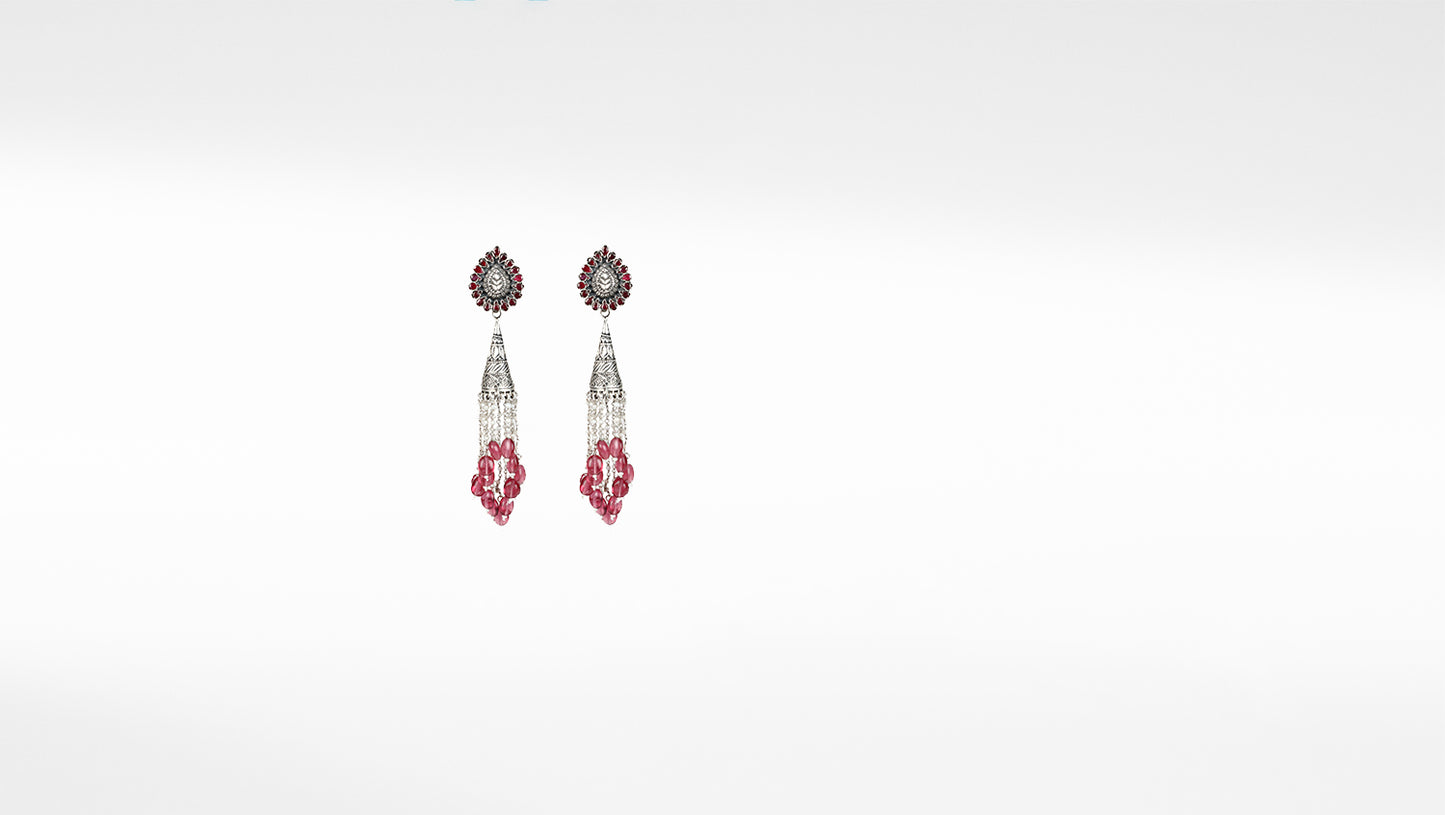 Sangeeta Boochra Silver Earrings