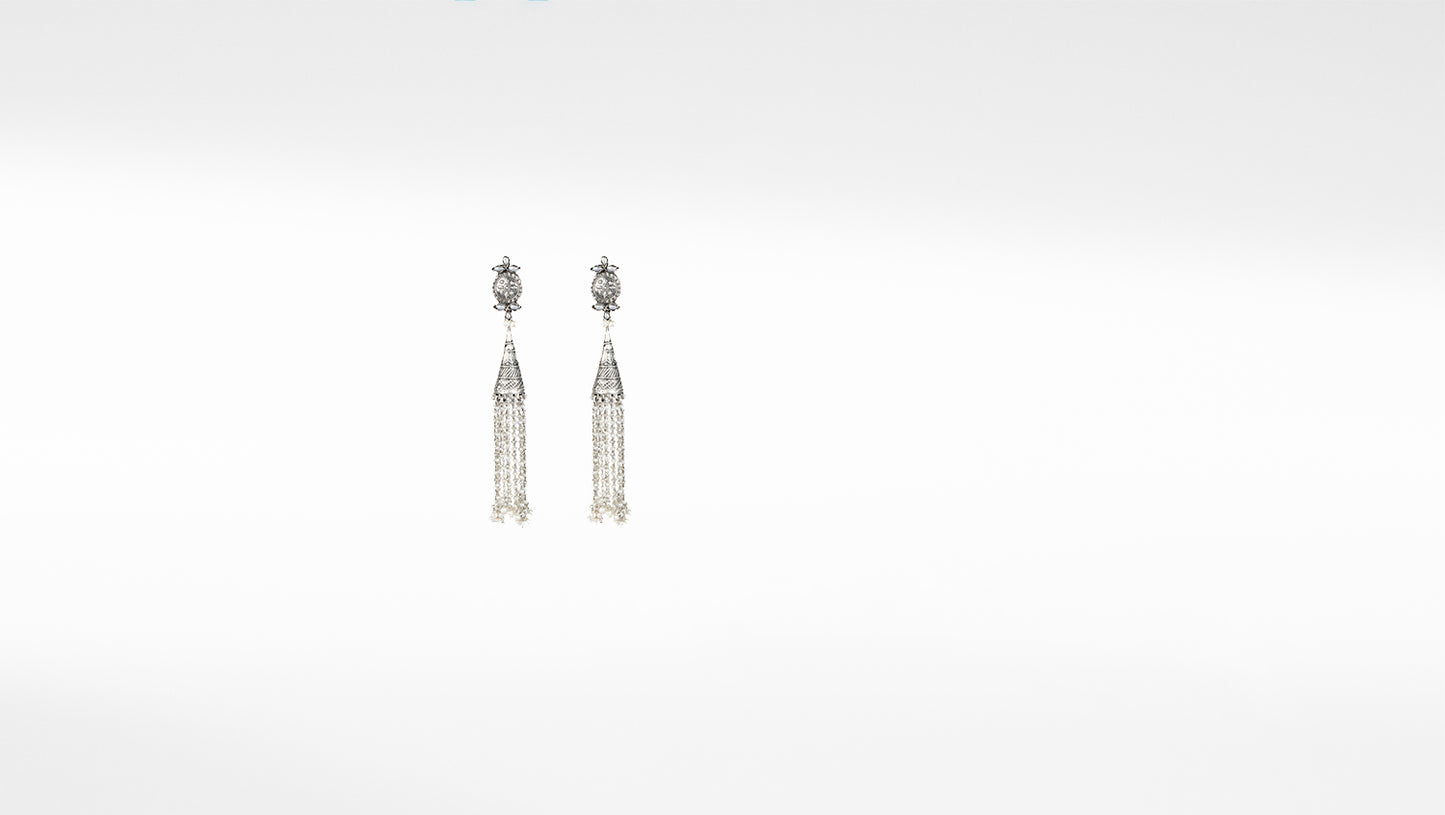 Sangeeta Boochra Silver Earrings