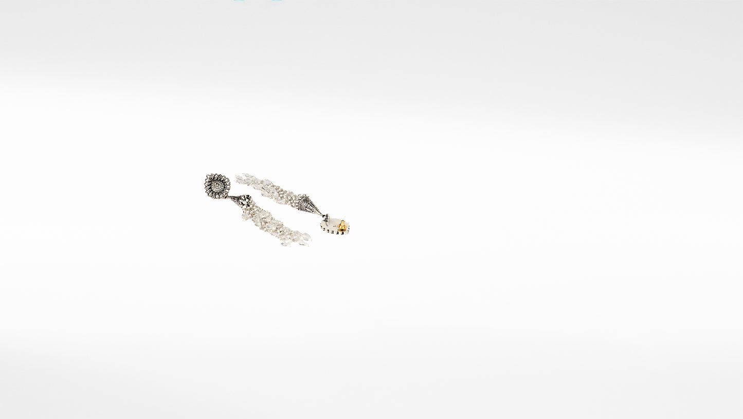 Sangeeta Boochra Silver Earrings