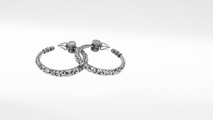 Sangeeta Boochra Tribal Silver Bracelets